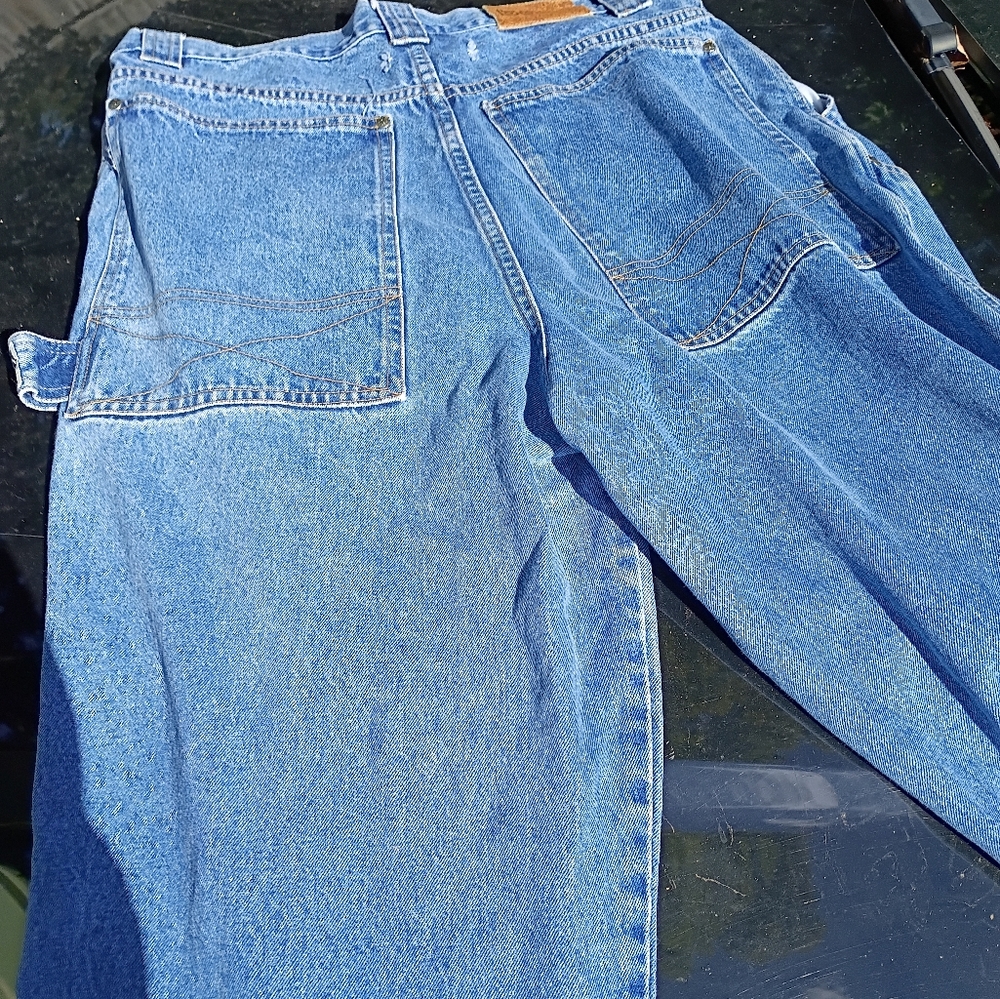 Vintage Baggy Cargo Jeans - Picture 9 of 9